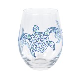 Turtle Stemless Glass